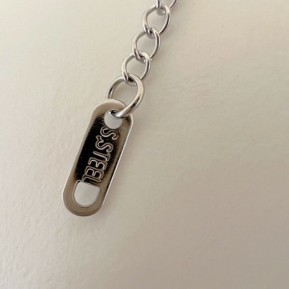 SILVER Plated turquoise Herringbone necklace Snake Womens Jewelry Fishbone - Picture 10 of 10